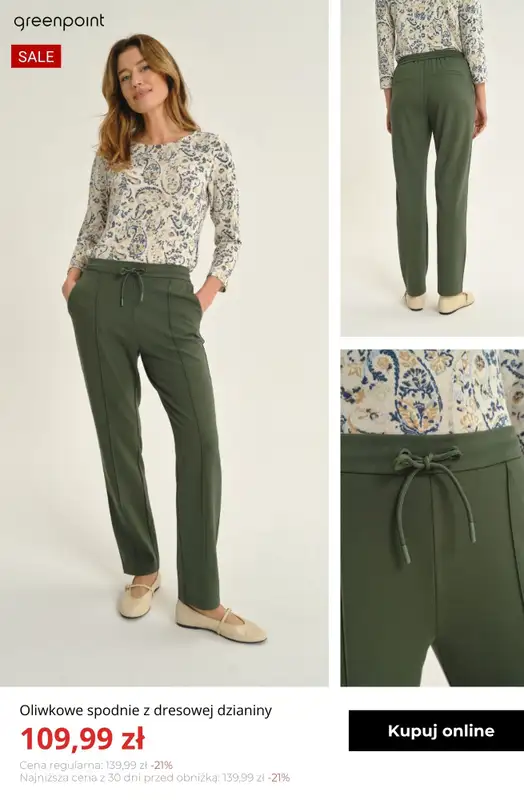 Greenpoint - gazetka promocyjna Spodnie w super cenach! od środy 25.03 do czwartku 02.04 - strona 7