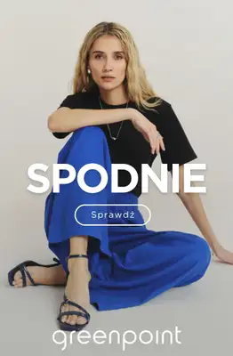 Greenpoint - gazetka promocyjna Spodnie w super cenach! od środy 25.03 do czwartku 02.04