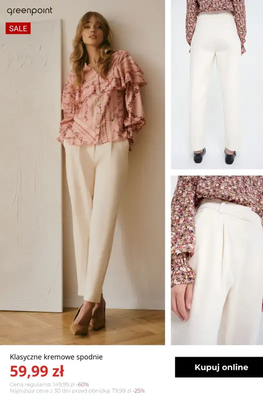 Greenpoint - gazetka promocyjna Spodnie w super cenach! od środy 25.03 do czwartku 02.04 - strona 6