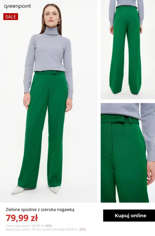 Greenpoint - gazetka promocyjna Spodnie w super cenach! od środy 25.03 do czwartku 02.04 - strona 5