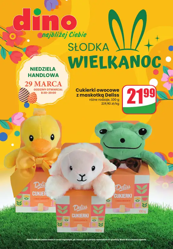 Dino - gazetka promocyjna Katalog Wielkanoc  