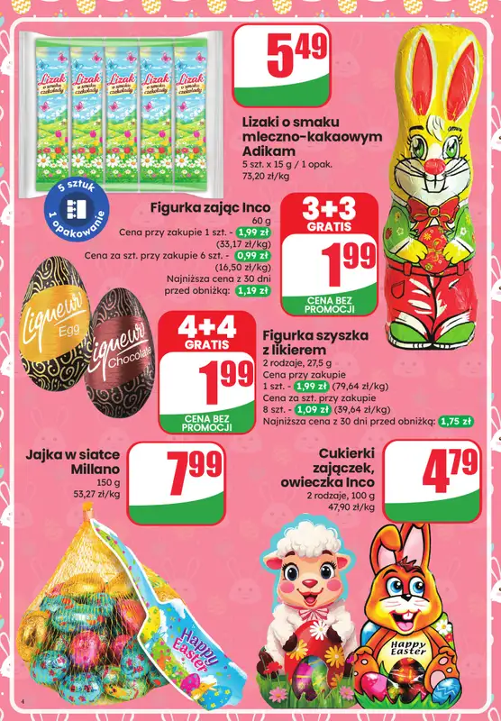 Dino - gazetka promocyjna Katalog Wielkanoc od środy 25.03 do soboty 04.04 - strona 4