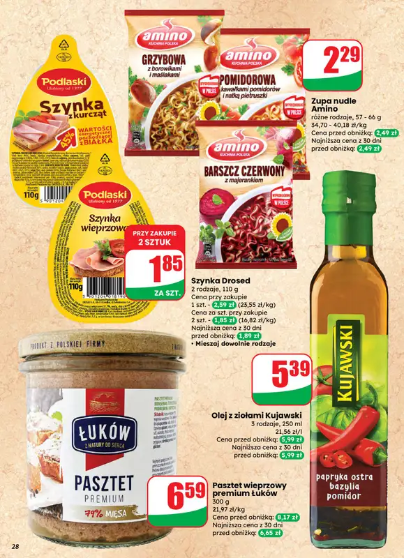 Dino - gazetka promocyjna Gazetka 13 / 2026 od środy 25.03 do wtorku 31.03 - strona 28