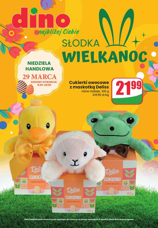 Dino - gazetka promocyjna Katalog - Słodka Wielkanoc 2026 od środy 25.03 do soboty 04.04