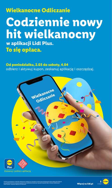 Lidl - gazetka promocyjna Oferta od czwartku od czwartku 26.03 do niedzieli 29.03 - strona 5