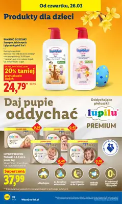 Lidl - gazetka promocyjna Oferta od czwartku od czwartku 26.03 do niedzieli 29.03 - strona 70