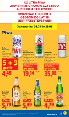 Lidl - gazetka promocyjna Oferta od czwartku od czwartku 26.03 do niedzieli 29.03 - strona 59