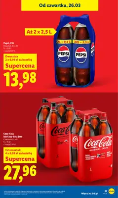 Lidl - gazetka promocyjna Oferta od czwartku od czwartku 26.03 do niedzieli 29.03 - strona 21
