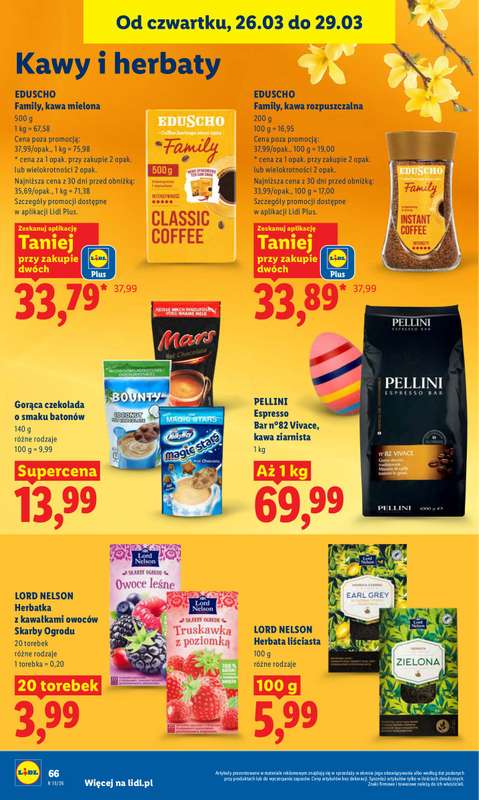 Lidl - gazetka promocyjna Oferta od czwartku od czwartku 26.03 do niedzieli 29.03 - strona 66