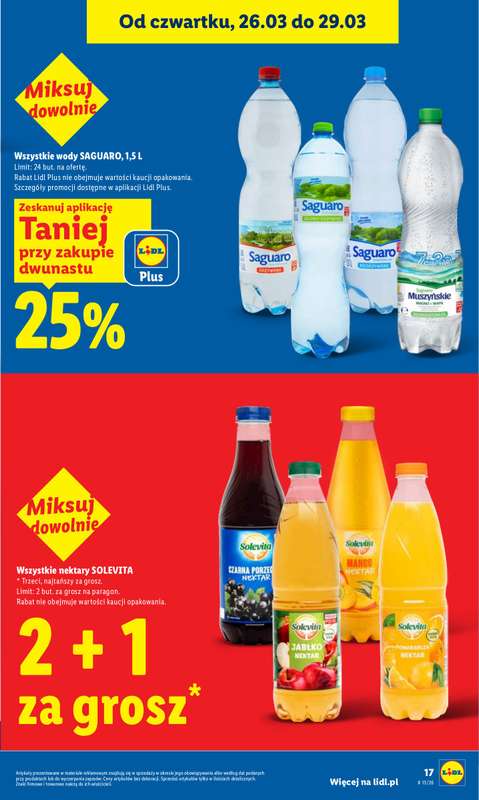 Lidl - gazetka promocyjna Oferta od czwartku od czwartku 26.03 do niedzieli 29.03 - strona 17