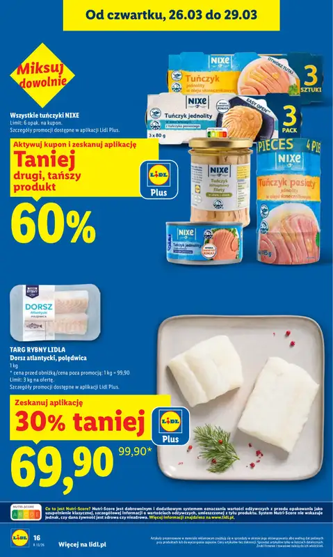 Lidl - gazetka promocyjna Oferta od czwartku od czwartku 26.03 do niedzieli 29.03 - strona 16