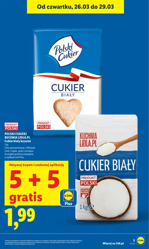 Lidl - gazetka promocyjna Oferta od czwartku od czwartku 26.03 do niedzieli 29.03 - strona 3