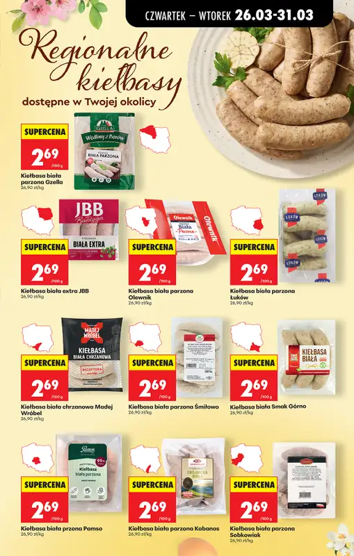 Biedronka - gazetka promocyjna Od czwartku od czwartku 26.03 do wtorku 31.03 - strona 47