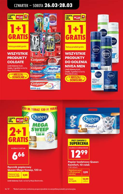 Biedronka - gazetka promocyjna Od czwartku, Z ladą tradycyjną od czwartku 26.03 do wtorku 31.03 - strona 18