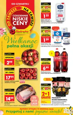 Biedronka - gazetka promocyjna Od czwartku, Z ladą tradycyjną od czwartku 26.03 do wtorku 31.03