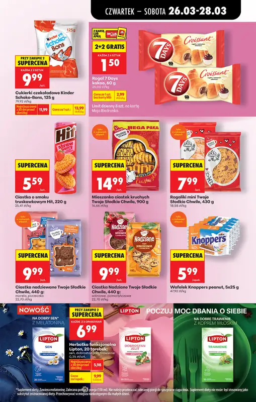 Biedronka - gazetka promocyjna Od czwartku, Z ladą tradycyjną od czwartku 26.03 do wtorku 31.03 - strona 61