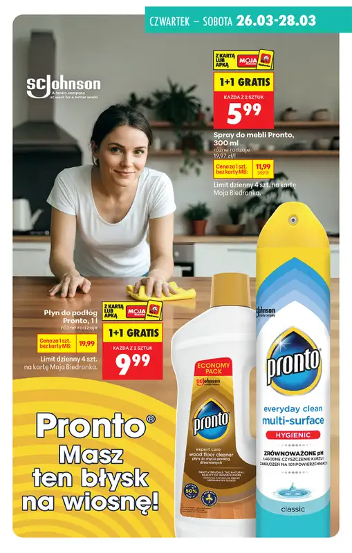 Biedronka - gazetka promocyjna Drogeria Biedronki od czwartku 26.03 do soboty 04.04 - strona 11