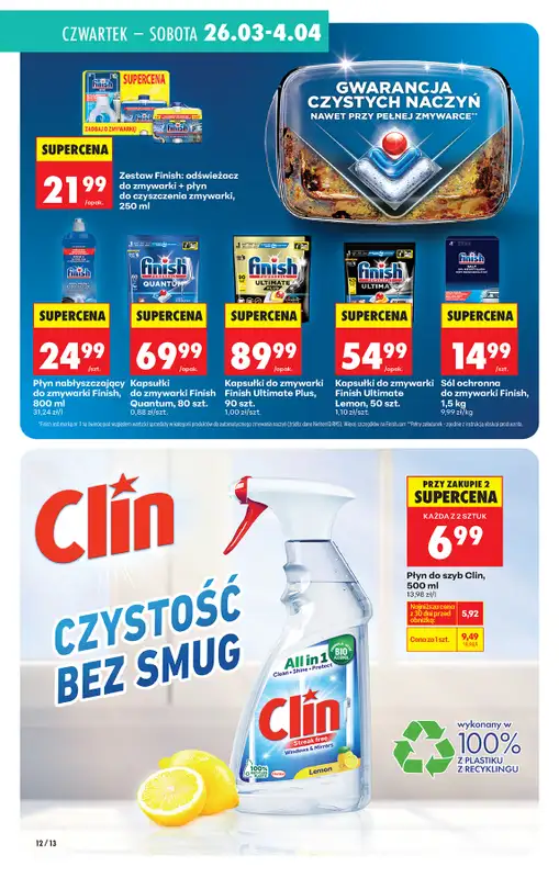 Biedronka - gazetka promocyjna Drogeria Biedronki od czwartku 26.03 do soboty 04.04 - strona 12