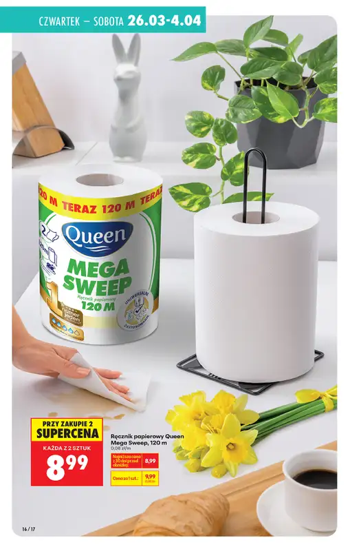 Biedronka - gazetka promocyjna Drogeria Biedronki od czwartku 26.03 do soboty 04.04 - strona 16