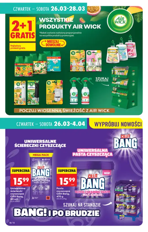Biedronka - gazetka promocyjna Drogeria Biedronki od czwartku 26.03 do soboty 04.04 - strona 10