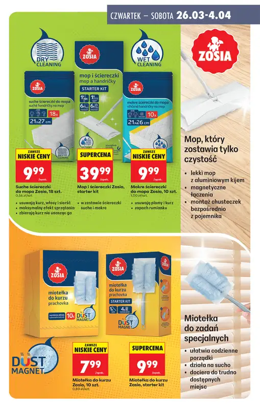 Biedronka - gazetka promocyjna Drogeria Biedronki od czwartku 26.03 do soboty 04.04 - strona 9