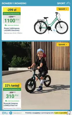 ERLI - gazetka promocyjna Rowery, hulajnogi i bieżnie do – 25%! od piątku 27.03 do niedzieli 29.03 - strona 8