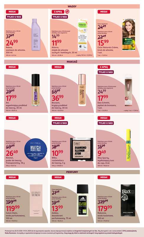 Rossmann - gazetka promocyjna Gazetka od czwartku 26.03 do środy 01.04 - strona 4
