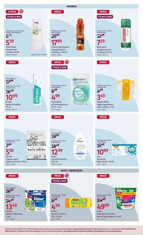 Rossmann - gazetka promocyjna Gazetka od czwartku 26.03 do środy 01.04 - strona 5