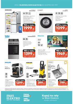 Max Elektro - gazetka promocyjna Gazetka od czwartku 26.03 do poniedziałku 27.04 - strona 12