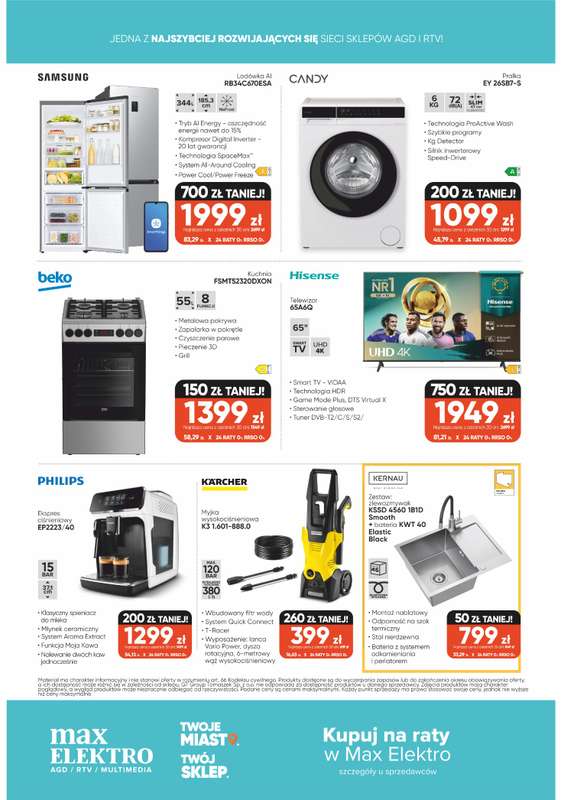 Max Elektro - gazetka promocyjna Gazetka od czwartku 26.03 do poniedziałku 27.04 - strona 12