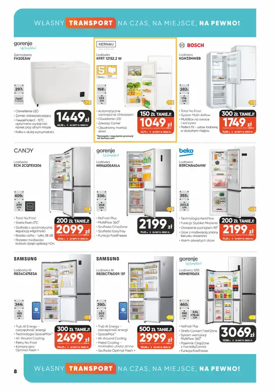 Max Elektro - gazetka promocyjna Gazetka od czwartku 26.03 do poniedziałku 27.04 - strona 8