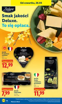 Lidl - gazetka promocyjna Oferta od czwartku od czwartku 26.03 do niedzieli 29.03 - strona 46