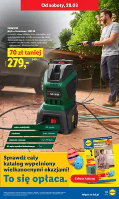Lidl - gazetka promocyjna Oferta od czwartku od czwartku 26.03 do niedzieli 29.03 - strona 27