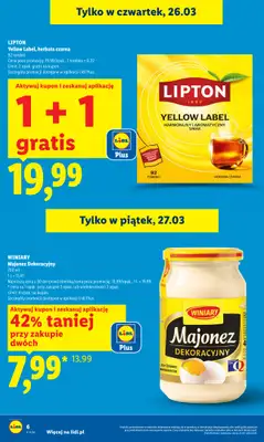 Lidl - gazetka promocyjna Oferta od czwartku od czwartku 26.03 do niedzieli 29.03 - strona 6