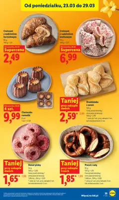 Lidl - gazetka promocyjna Oferta od czwartku od czwartku 26.03 do niedzieli 29.03 - strona 35