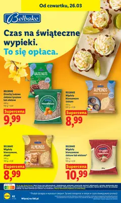 Lidl - gazetka promocyjna Oferta od czwartku od czwartku 26.03 do niedzieli 29.03 - strona 62