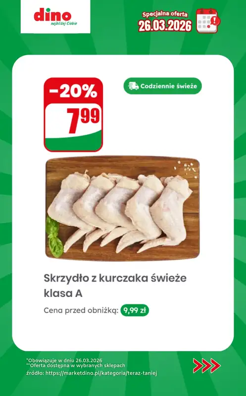 Dino - gazetka promocyjna Specjalna oferta na 26.03.2026 - promocje spoza gazetki od czwartku 26.03 do czwartku 26.03 - strona 4