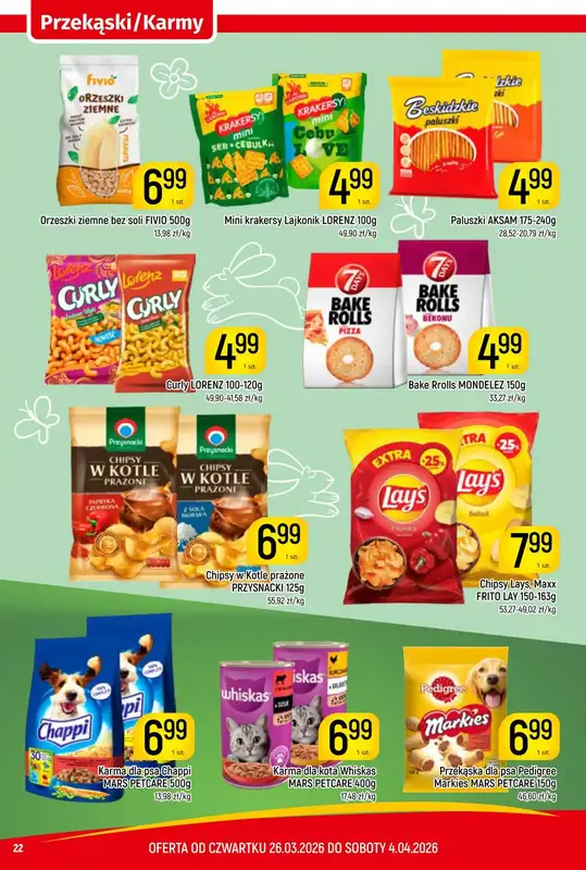 Delikatesy Piotruś Pan - gazetka promocyjna Gazetka od czwartku 26.03 do soboty 04.04 - strona 22