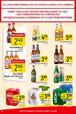 Delikatesy Piotruś Pan - gazetka promocyjna Gazetka od czwartku 26.03 do soboty 04.04 - strona 24