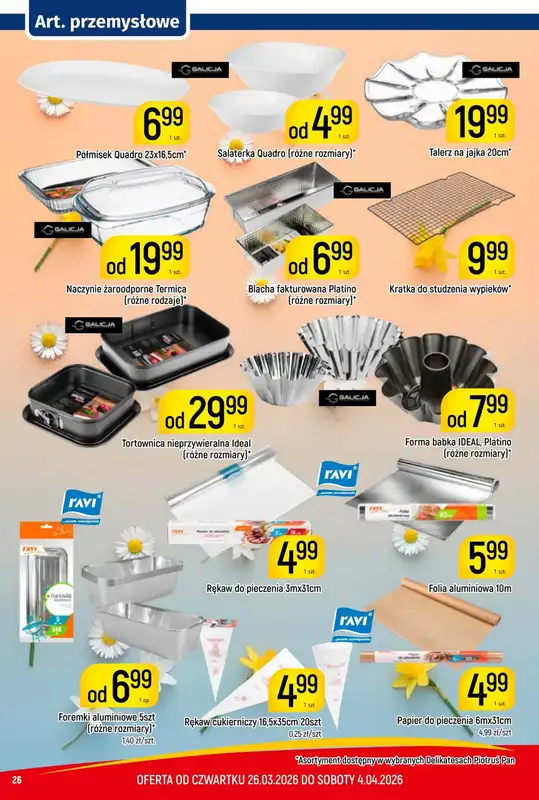Delikatesy Piotruś Pan - gazetka promocyjna Gazetka od czwartku 26.03 do soboty 04.04 - strona 26
