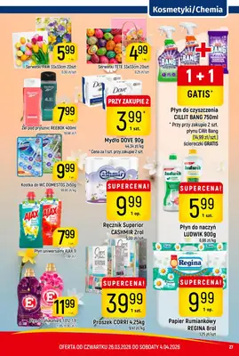 Delikatesy Piotruś Pan - gazetka promocyjna Gazetka od czwartku 26.03 do soboty 04.04 - strona 27