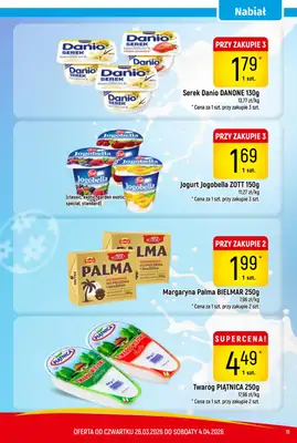 Delikatesy Piotruś Pan - gazetka promocyjna Gazetka od czwartku 26.03 do soboty 04.04 - strona 11