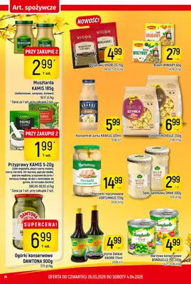 Delikatesy Piotruś Pan - gazetka promocyjna Gazetka od czwartku 26.03 do soboty 04.04 - strona 14