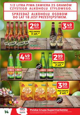 Top Market - gazetka promocyjna Gazetka od czwartku 26.03 do poniedziałku 06.04 - strona 14