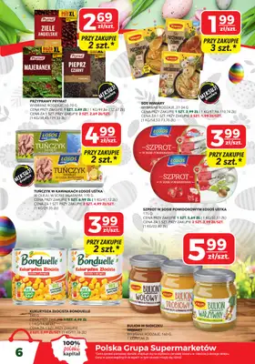 Top Market - gazetka promocyjna Gazetka od czwartku 26.03 do poniedziałku 06.04 - strona 6