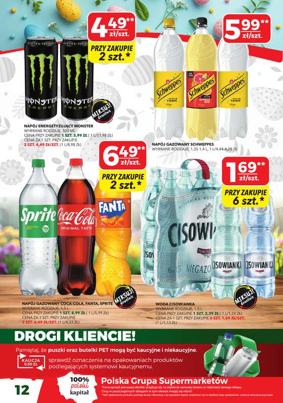 Top Market - gazetka promocyjna Gazetka od czwartku 26.03 do poniedziałku 06.04 - strona 12