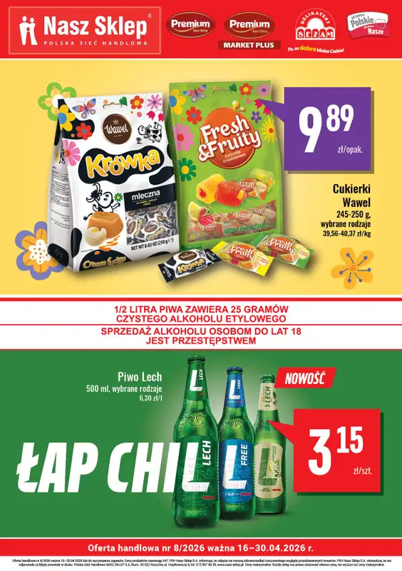 Premium Nasz Sklep - gazetka promocyjna Billboard Premium Market Plus  