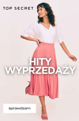 Top Secret - gazetka promocyjna Hity wyprzedaży od czwartku 26.03 do wtorku 07.04