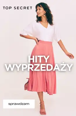 Top Secret - gazetka promocyjna Hity wyprzedaży od czwartku 26.03 do wtorku 07.04