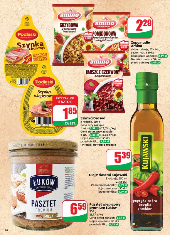 Dino - gazetka promocyjna Gazetka 13 / 2026 od środy 25.03 do wtorku 31.03 - strona 28